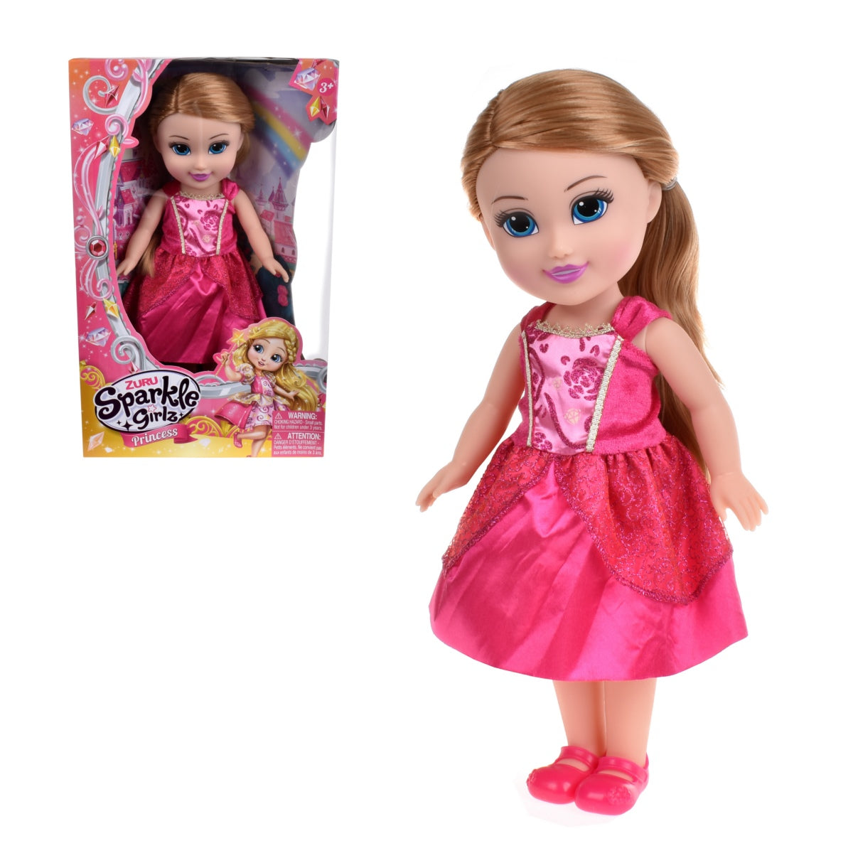 Muñeca Princesa De 33 Cms Sparkle Girlz De Zuru - Rojo Categoría: Fashion dolls Tipo producto: Muñecas